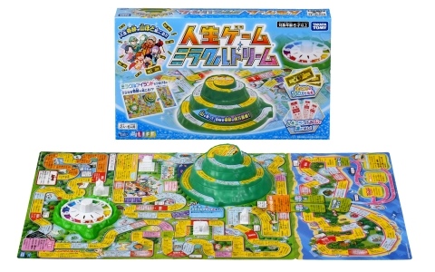 “奇跡”をテーマにした「人生ゲーム ミラクルドリーム」が10月31日に発売！奇跡の1mm、夢の12連休など場を盛り上げるキセキのカードを収録