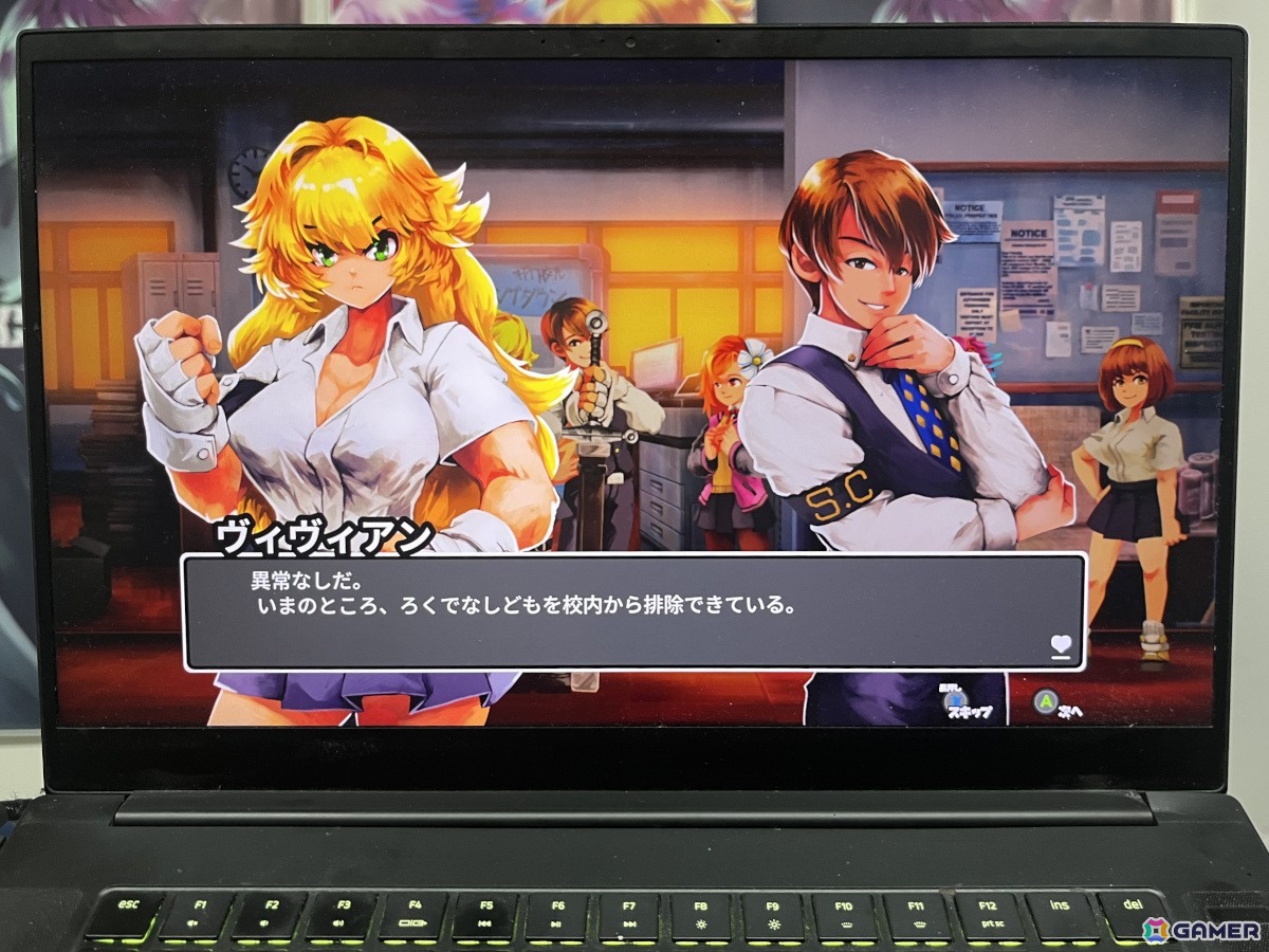「不良少女 Detained: Too Good for School」は開発チームの前作となるRPG「The Vagrant」の1000年後が舞台!?前作主人公も登場【TGS2026】の画像
