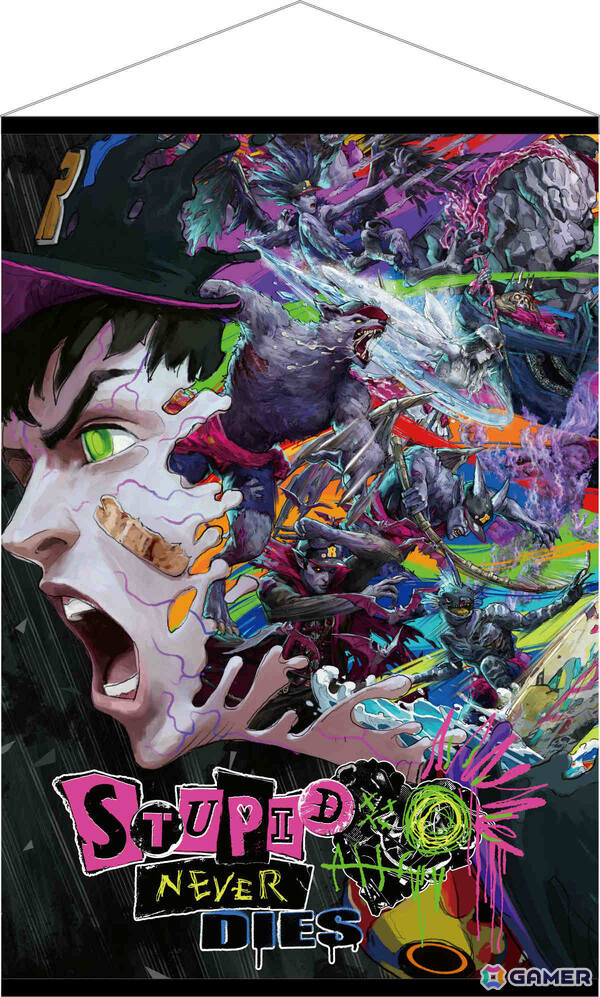 「Stupid Never Dies」PS5パッケージ版の店舗別購入特典が公開！B2タぺストリーやA4クリアファイルなどがラインナップの画像3