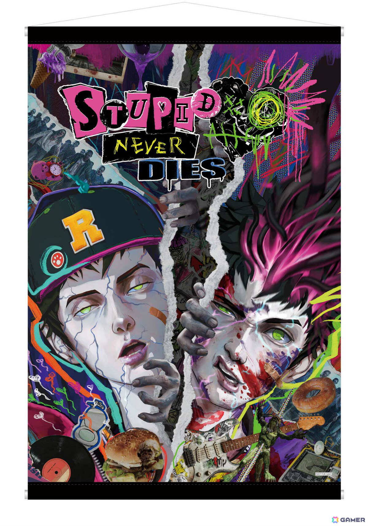 「Stupid Never Dies」PS5パッケージ版の店舗別購入特典が公開!B2タぺストリーやA4クリアファイルなどがラインナップの画像