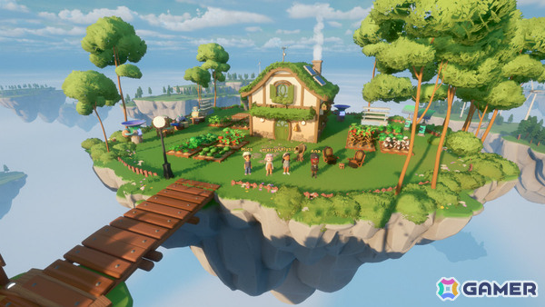 戦闘や競争の無いライフシムMMO「Loftia」早期アクセス版が11月3日に配信!空に浮かぶ島々でもう一つの人生を謳歌しようの画像