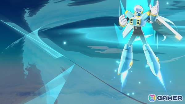 「ロックマン: デュアル オーバーライド」新ボス「ジェットマン」初公開！特殊武器は攻撃＆移動に使えるジェットスティンガーの画像3