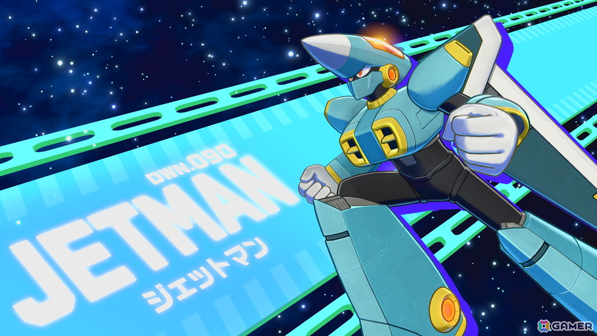 「ロックマン: デュアル オーバーライド」新ボス「ジェットマン」初公開!特殊武器は攻撃&移動に使えるジェットスティンガーの画像