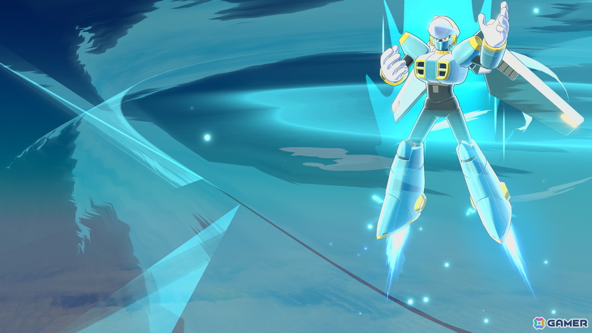 「ロックマン: デュアル オーバーライド」新ボス「ジェットマン」初公開!特殊武器は攻撃&移動に使えるジェットスティンガーの画像