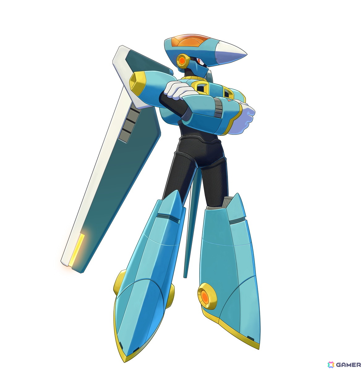 「ロックマン: デュアル オーバーライド」新ボス「ジェットマン」初公開!特殊武器は攻撃&移動に使えるジェットスティンガーの画像