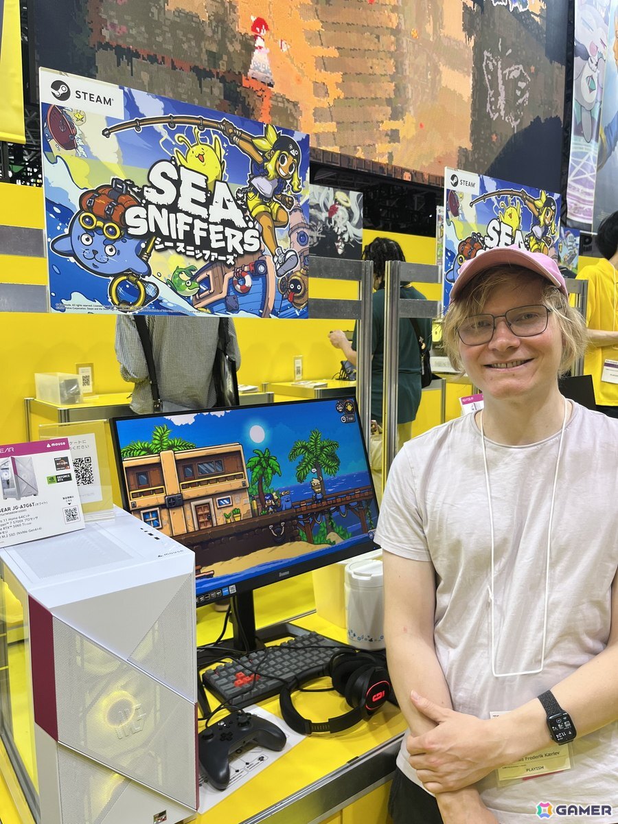 「人間×アザラシ」コンビの漁獲アクションRPG「シー スニッファーズ」プレイレポート&インタビュー：釣りの手触りは「ルイージマンション」からの影響も【TGS2026】の画像12