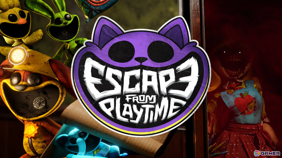 「Poppy Playtime」の世界を舞台にした最大4人の協力型パズル脱出ゲーム「Escape From Playtime」が10月21日に発売!の画像