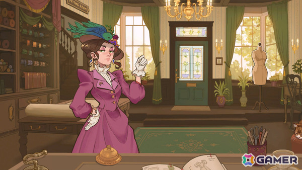 ドレス作りのあらゆる工程を自分の手で楽しめる仕立て屋クラフトゲーム「Dressmaker」がリリース!の画像