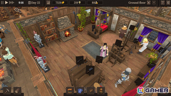 鍛冶屋経営シミュレーション「Blacksmith Master」正式リリース日が11月19日に決定!マスター作業員やバリスタ、大砲といった攻城兵器が登場の画像