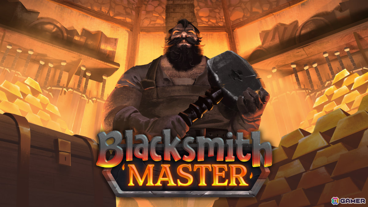 鍛冶屋経営シミュレーション「Blacksmith Master」正式リリース日が11月19日に決定!マスター作業員やバリスタ、大砲といった攻城兵器が登場の画像