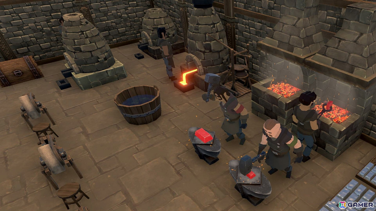鍛冶屋経営シミュレーション「Blacksmith Master」正式リリース日が11月19日に決定！マスター作業員やバリスタ、大砲といった攻城兵器が登場の画像10