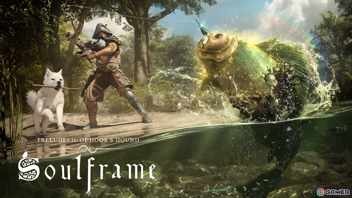 「Soulframe」クローズドアルファアップデート「プレリュード 16:針と狼」が配信!釣りや子オオカミと絆を深めるシステムなどが実装の画像