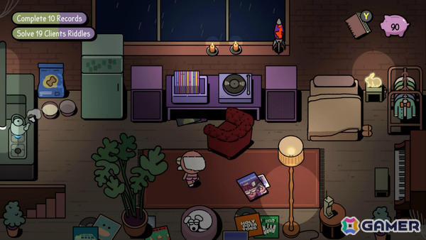 リズムADV&レコード店経営ゲーム「ミスター・レコード」初の体験版がSteamで配信!昼はレコード店を切り盛りし夜は音楽の中への画像