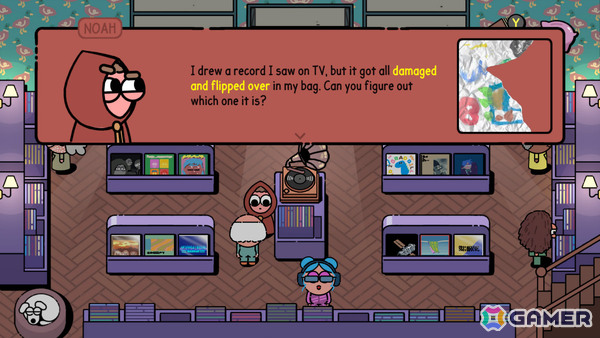 リズムADV&レコード店経営ゲーム「ミスター・レコード」初の体験版がSteamで配信!昼はレコード店を切り盛りし夜は音楽の中への画像