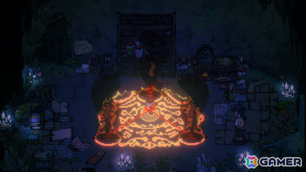 祖母を救うため妖怪たちが暮らす世界を冒険するドット絵ADV「遥之境」体験版が公開！の画像