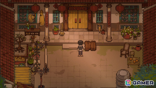 祖母を救うため妖怪たちが暮らす世界を冒険するドット絵ADV「遥之境」体験版が公開！の画像
