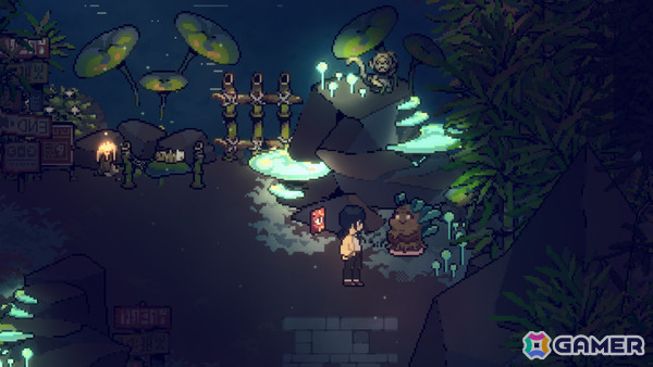 祖母を救うため妖怪たちが暮らす世界を冒険するドット絵ADV「遥之境」体験版が公開！の画像