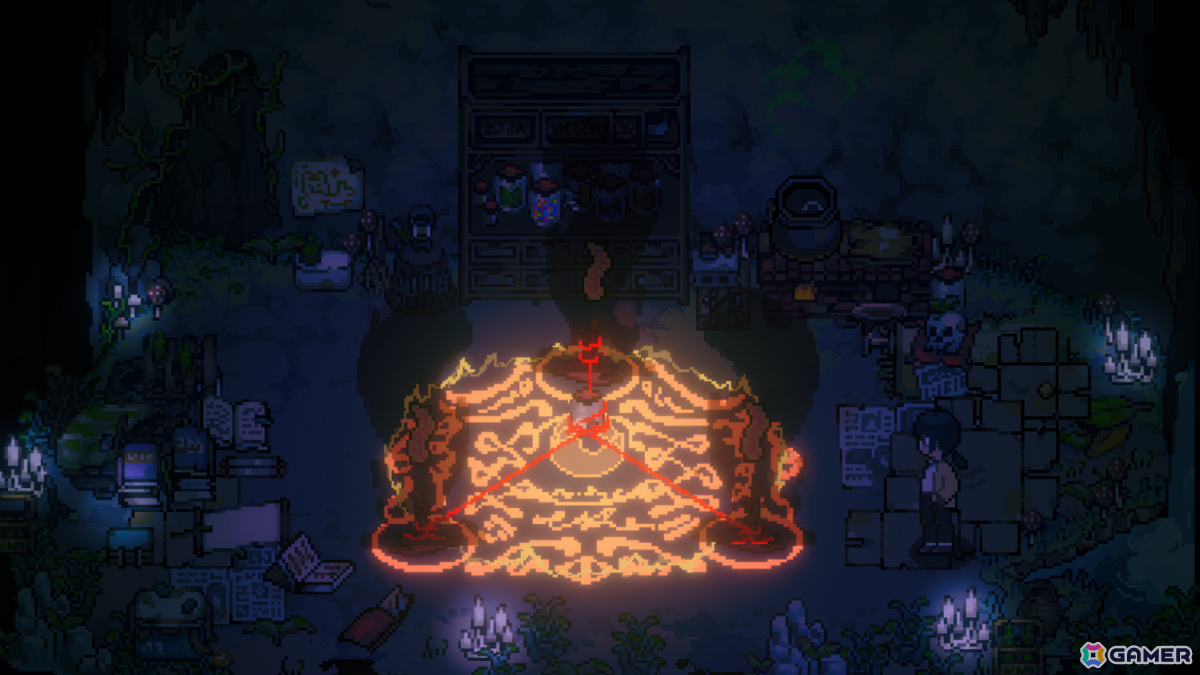 祖母を救うため妖怪たちが暮らす世界を冒険するドット絵ADV「遥之境」体験版が公開！の画像2