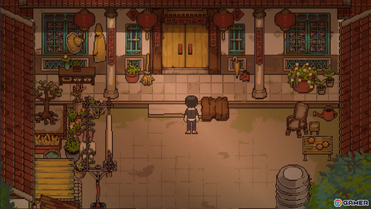 祖母を救うため妖怪たちが暮らす世界を冒険するドット絵ADV「遥之境」体験版が公開！の画像3