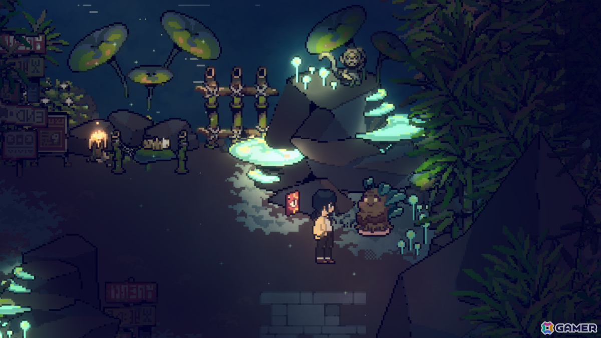 祖母を救うため妖怪たちが暮らす世界を冒険するドット絵ADV「遥之境」体験版が公開！の画像7
