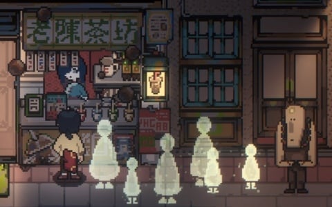 祖母を救うため妖怪たちが暮らす世界を冒険するドット絵ADV「遥之境」体験版が公開！