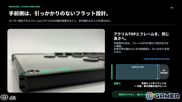 ラピッドトリガー搭載レバーレス「RapidJAM」が予約開始！16＋6ボタン＆交換可能なUSB-Cモジュールを採用の画像10
