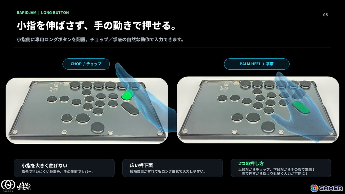 ラピッドトリガー搭載レバーレス「RapidJAM」が予約開始！16＋6ボタン＆交換可能なUSB-Cモジュールを採用の画像