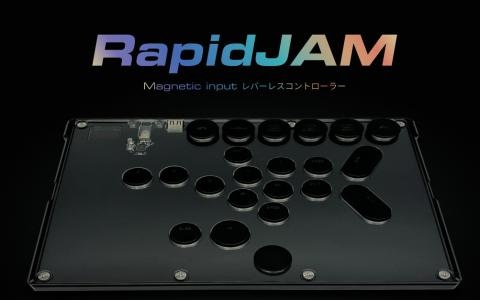 ラピッドトリガー搭載レバーレス「RapidJAM」が予約開始！16＋6ボタン＆交換可能なUSB-Cモジュールを採用