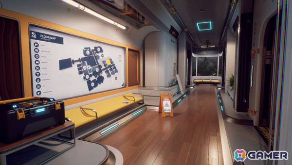 謎のループに捕らわれた宇宙ステーションで消えたクルーたちの謎を追うSFパズルADV「Rivage」がリリース!の画像
