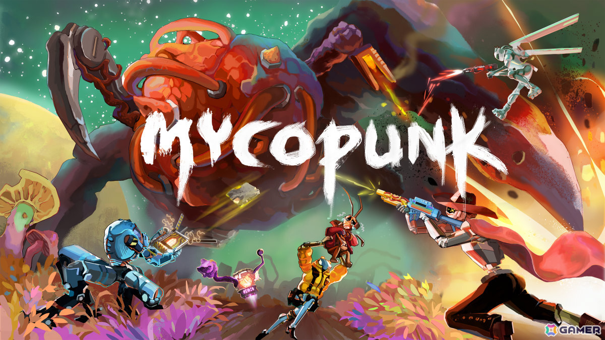 トンデモSF武器でキノコのエイリアンをぶっ飛ばすミッション制ルートシューター「Mycopunk: 俺たちキノコバスターズ」が10月20日に正式リリース!の画像