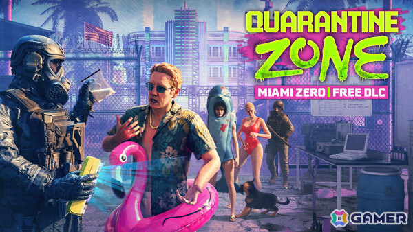 ゾンビ検問シミュレーター「Quarantine Zone: The Last Check」の大型無料DLC「Miami Zero」が10月15日に配信！の画像1