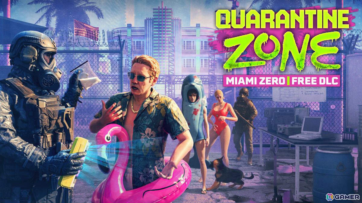ゾンビ検問シミュレーター「Quarantine Zone: The Last Check」の大型無料DLC「Miami Zero」が10月15日に配信!の画像