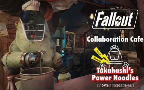 「Fallout」TOWER RECORDSとのコラボカフェが10月22日より表参道店で開催！作中に登場するフードなどをカフェ風にアレンジしたメニューも