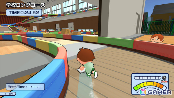 ぞうきんがけで駆け抜ける最大4人のレースゲーム「ぞうきんがけレース」Switch版が配信！100円（税込）となる初回セールもの画像