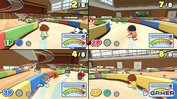 ぞうきんがけで駆け抜ける最大4人のレースゲーム「ぞうきんがけレース」Switch版が配信！100円（税込）となる初回セールもの画像