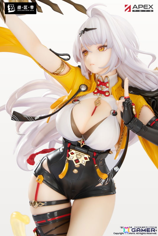 「ゼンゼロ」儀玄が全高約46cmにおよぶ圧巻のスケール感で立体化!黒い鳳凰のエフェクトを纏い、凛とした立ち姿とクールな雰囲気を漂わせる造形にの画像