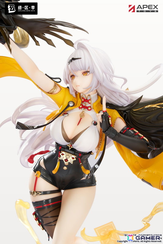 「ゼンゼロ」儀玄が全高約46cmにおよぶ圧巻のスケール感で立体化!黒い鳳凰のエフェクトを纏い、凛とした立ち姿とクールな雰囲気を漂わせる造形にの画像