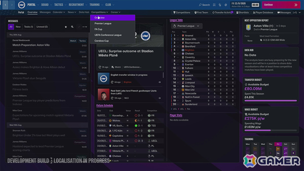 フットボールマネジメントシム「Football Manager 27」が11月に発売！基盤システムの進化によりこれまで以上に高い操作性と自由度を実現の画像3