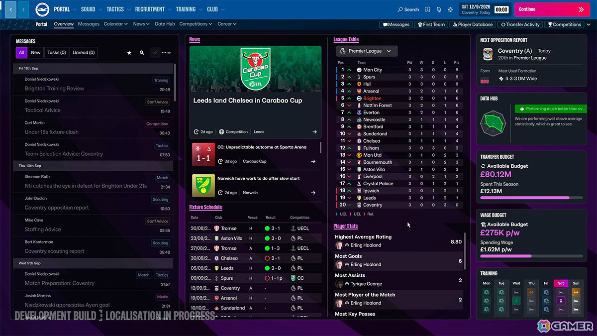 フットボールマネジメントシム「Football Manager 27」が11月に発売!基盤システムの進化によりこれまで以上に高い操作性と自由度を実現の画像