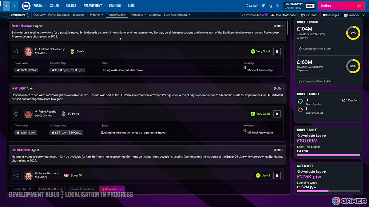 フットボールマネジメントシム「Football Manager 27」が11月に発売!基盤システムの進化によりこれまで以上に高い操作性と自由度を実現の画像