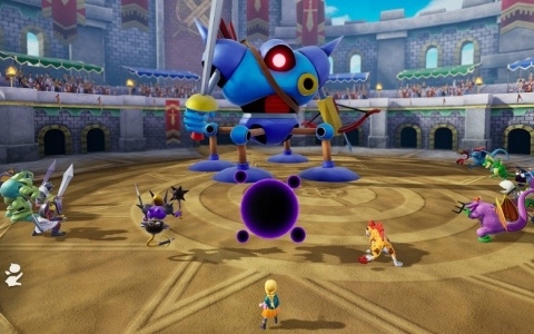 「ドラゴンクエストモンスターズ4」フィールドでモンスターを簡単に仲間にできるフィールドスカウトや複数のパーティで巨大モンスターに挑む共闘バトルを紹介！