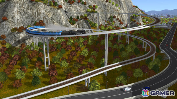 都市開発鉄道SLG「A列車で行こう9 PRIME LINE」が12月10日に発売！長距離を緩やかに曲がるカーブやループ線などの路線を実現可能にの画像4