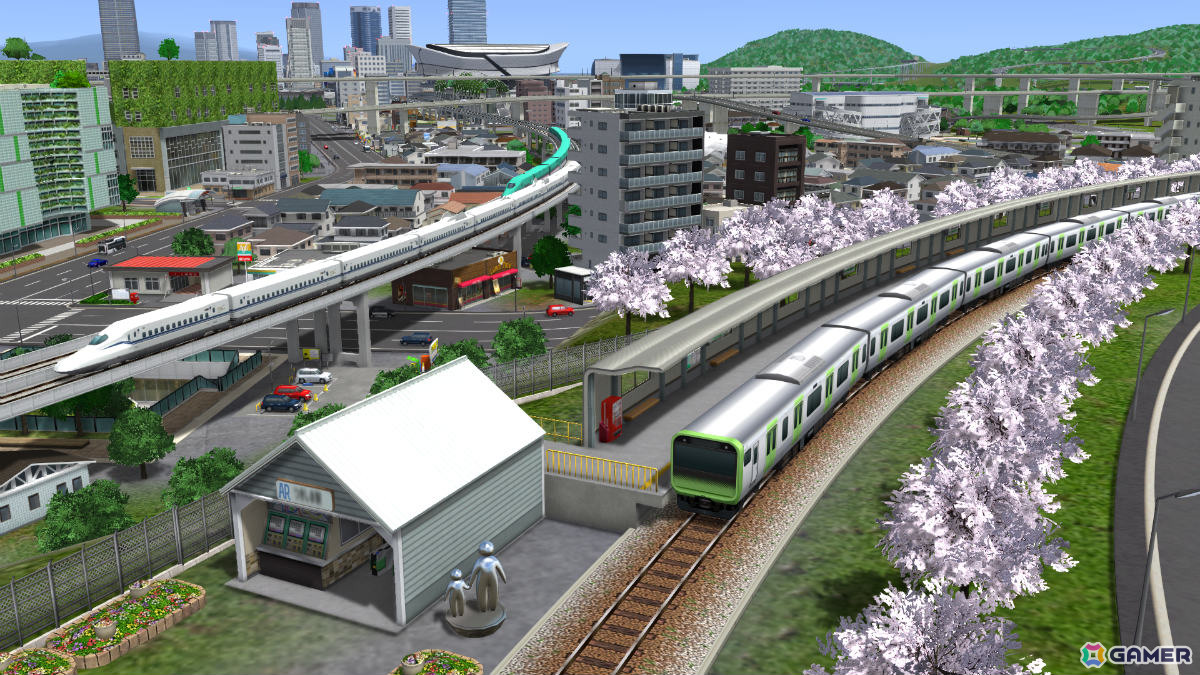 都市開発鉄道SLG「A列車で行こう9 PRIME LINE」が12月10日に発売！長距離を緩やかに曲がるカーブやループ線などの路線を実現可能にの画像