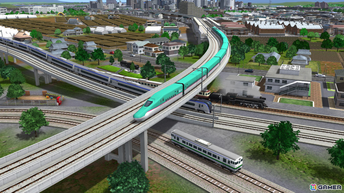 都市開発鉄道SLG「A列車で行こう9 PRIME LINE」が12月10日に発売！長距離を緩やかに曲がるカーブやループ線などの路線を実現可能にの画像