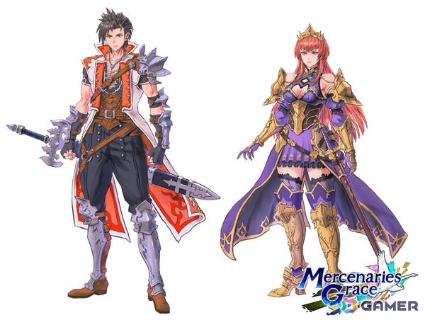 タクティカルSRPG「マーセナリーズグレイス 黒い羽根と黄金の右腕」が11月に配信！若き傭兵と望まれぬ女王の出会いの物語の画像4