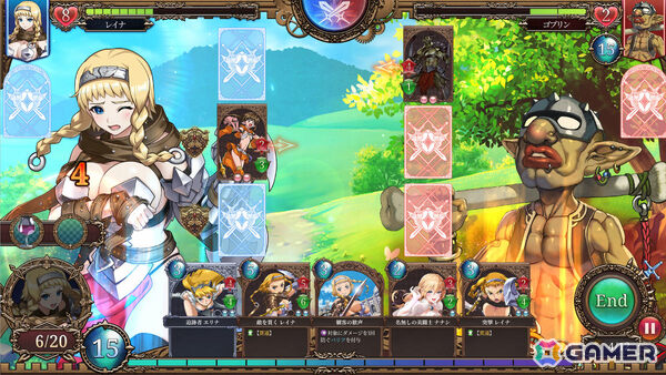 ローグライト・アーマーブレイクカードゲーム「クイーンズブレイド リビルド」Switch/viviON GAMES版が10月8日に発売!の画像