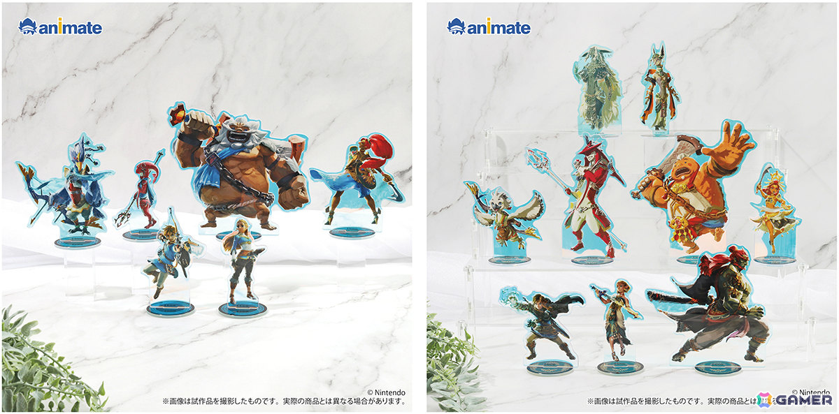 （左から）「ゼルダの伝説 ブレス オブ ザ ワイルド」、「ゼルダの伝説 ティアーズ オブ ザ キングダム」