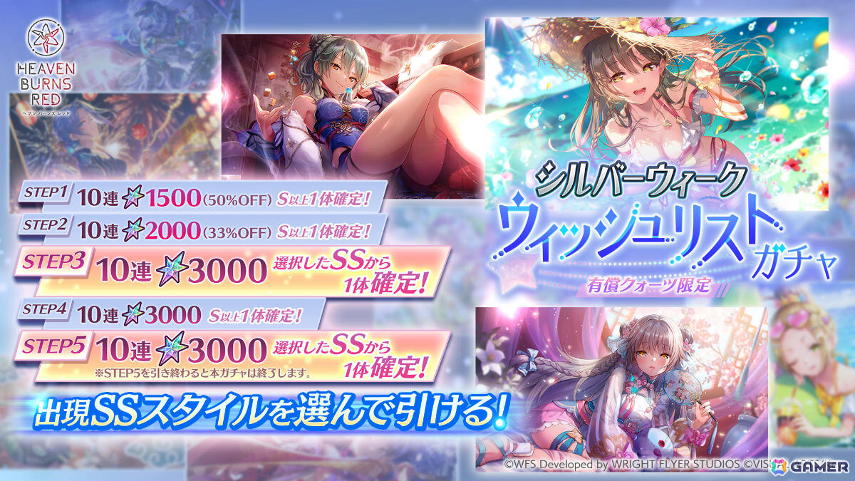 「ヘブバン」アーツバトル シーズン11 -2026 Autumn-が開催!茅森、逢川、蒼井、樋口、白河、小笠原の描きおろし水着グッズもマジゲットに登場の画像