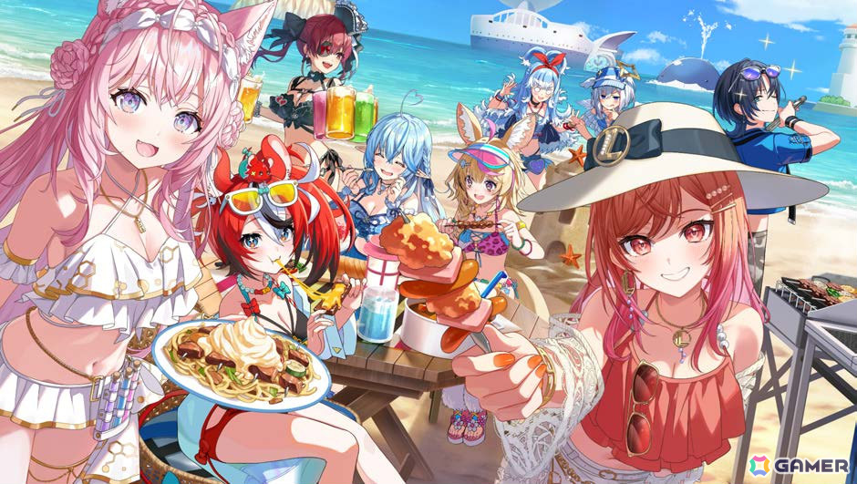 「ホロドリ」新エリア「ソーダポップラグーン」が9月29日の初となる大型アップデートで登場!最大9人のミニゲーム「スプラッシュボール」も実装の画像