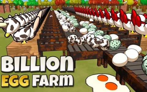 カオスな物理演算×養鶏自動化ゲーム「Billion Egg Farm」が発売！昼は生産ラインを拡張、夜は襲い来る敵から養鶏場を守りながら売上10億を目指そう